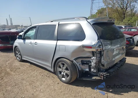 2015 Toyota Sienna Sport from USA, damaged, VIN 5TDXK3DC3FS558896